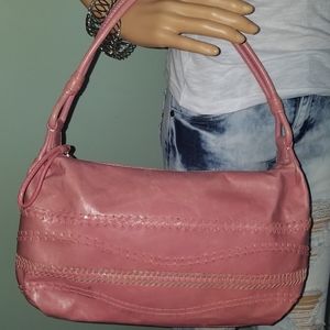 SIGRID OLSEN Pink Leather Purse, Shoulder Handbag